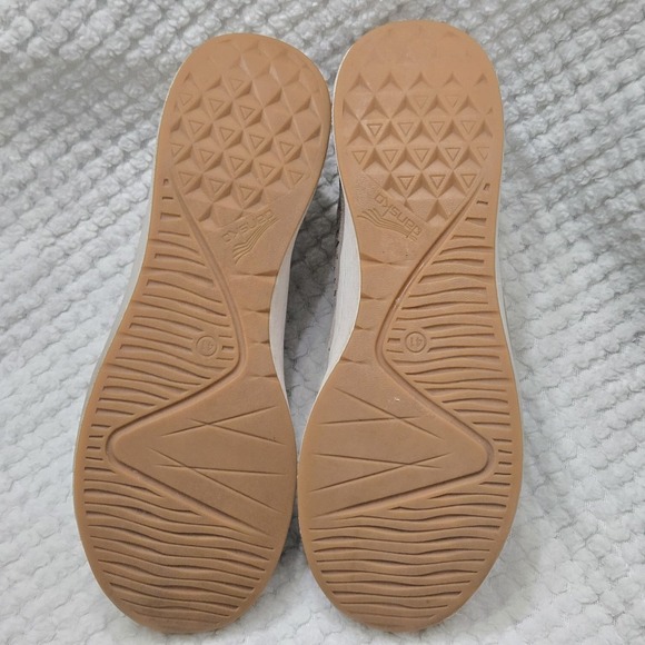 Dansko Charlie Lace Up Sneakers EUR 41 US Womens Size 10 Beige Perforated  Suede - Picture 8 of 10